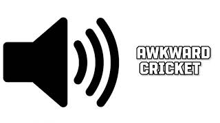 Memes Sound Effect - Awkward Cricket | Editing | Copyright Free
