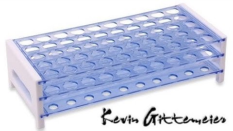 Karter Scientific 50 Place Test Tube Rack [Assembly & Overview] [KTFG 233]