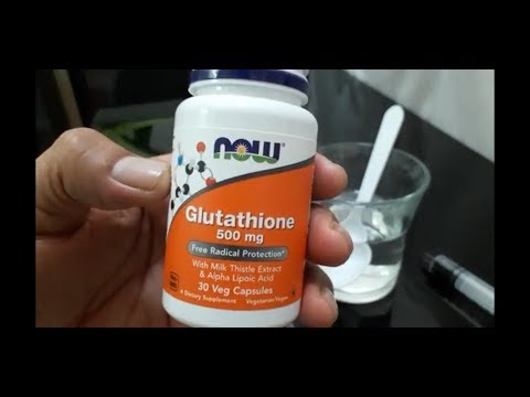 GLUTATHIONE from NOW FOODS testing review