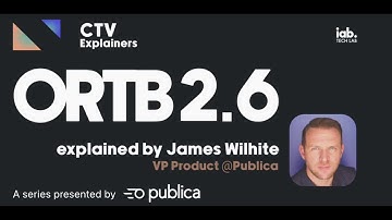 OpenRTB2.6 Explained by James Wilhite, VP Product at Publica