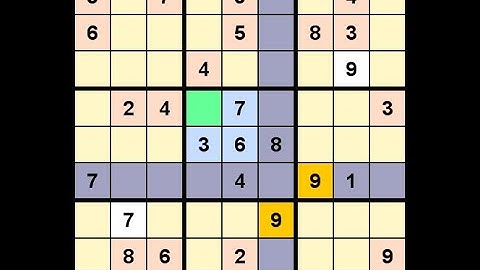 How to Solve Globe and Mail Sudoku Five Star April 16, 2022