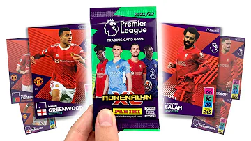 MAN UNITED vs LIVERPOOL - PANINI ADRENALYN XL 2021/22 CARDS *PREDICTOR*! (Pack Opening!)