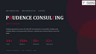 Transform Your Business with ERP Consulting | Prudence Consulting