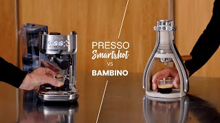 ROK PRESSO SMARTSHOT vs BAMBINO Brewing Process screenshot 2