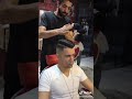 حسن شاكوش نجم المهرجانات يفتتح صالون الحلاقة الجديد