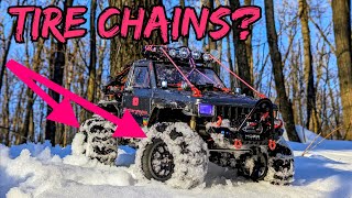 Are Tire Chains Enough for The Frozen Ice Age Trail?