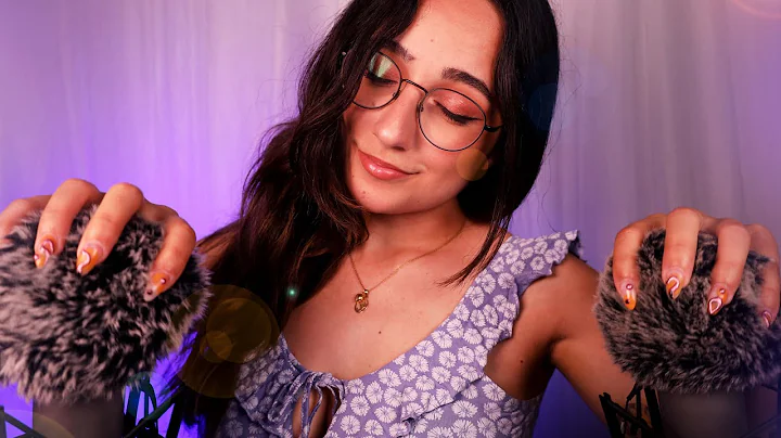 ASMR | Soft & Slow Mic Brushing + Whispers to Help You Sleep 💖 (1 Hour w/ black screen)