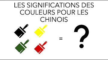 Quelle est la couleur préférée des Chinois ?