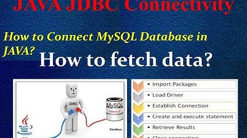 #JDBC #JAVA # Connectivity How to fetch data from MySQL database? || How to Connect MySQL Database?