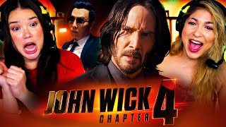 JOHN WICK CHAPTER 4 Final Trailer REACTION! | Keanu Reeves | Donnie Yen | Bill Skarsgård