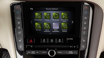 2022 INFINITI QX55 - Route Menu (if so equipped)