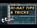 THESE TIPS & TRICKS CAN MAKE YOUR HIHATS & BOUNCE BETTER ! [ADVANCED FL STUDIO HIHAT TUTORIAL]