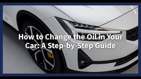Oil Change Mastery: Your Comprehensive Guide - Part 1