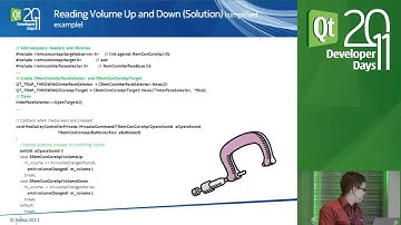 Qt DevDays 2011, Combining Symbian and Qt API