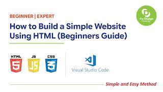 HTML Tutorial - How to Make a Super Simple Website (Beginners Guide)