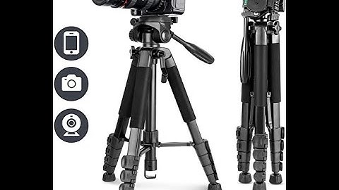 UBeesize 67” | Cell Phone Tripod with Wireless Remote and Phone Holder