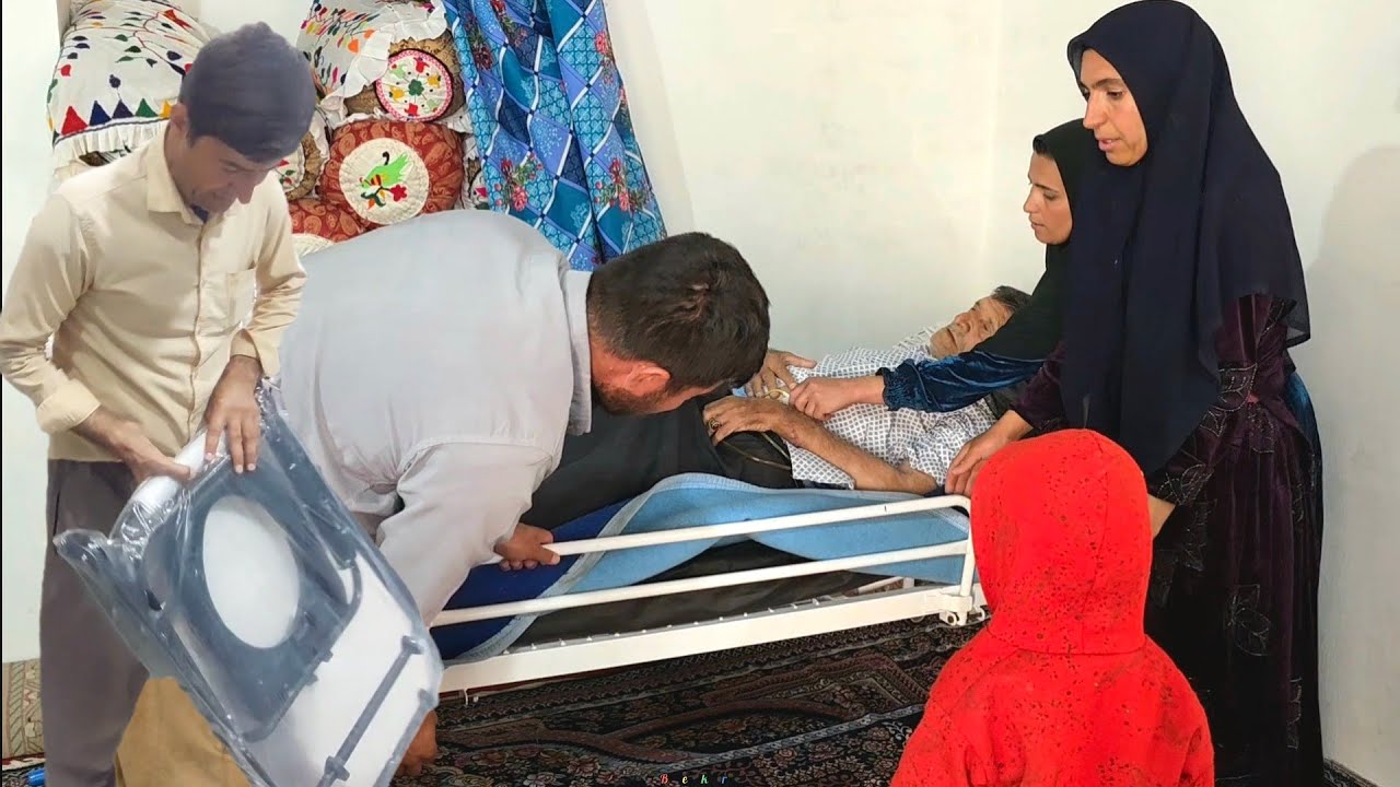 Hard life in the mountains and grandfather's return from the hospital: Zainab's going to school