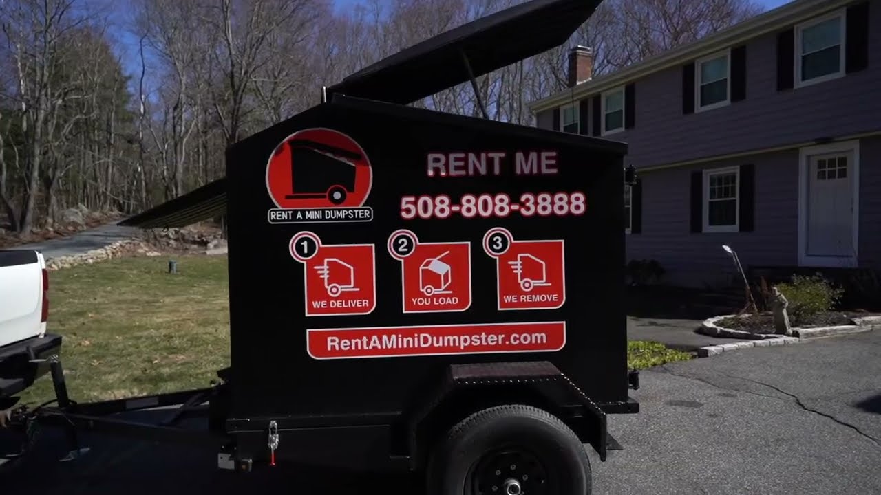 Rent A Mini Dumpster Action Video