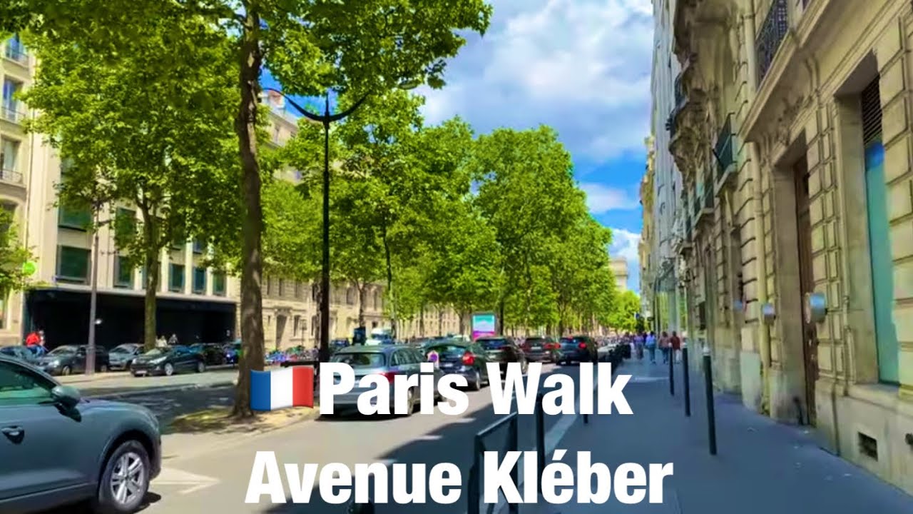 🇫🇷Paris Walk Avenue Kléber - YouTube