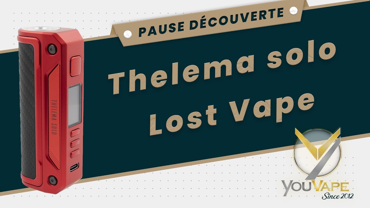 Box Thelema solo par Lost Vape