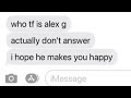 Things to do  alex g