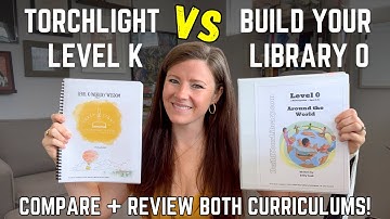 COMPARING Build Your Library & Torch Light || Geography All in One Curriculums || Literature Based