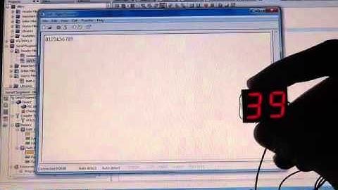 Prototype - Serial 7 Segment