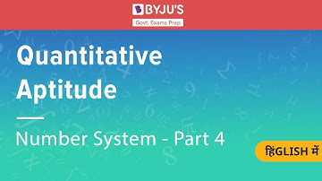 Number  System- Part 4 | Quantitative Aptitude | Govt Exams | SSC | SBI | IBPS | Other Banking Exams