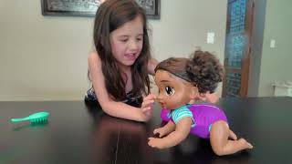 Unboxing Baby Alive Crawl N Play Tilly Tinker