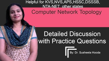 CN-Lecture 1.5: Part2Computer Network Topology|Bus Topology|Star Topology|NTA-NET|PGT|DSSSB|UP|HTET