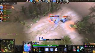 Octarine Core and Arcane Rune on Puck is pretty good