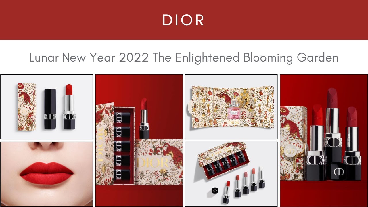 Sneak Peek! Dior Lunar New Year 2022 The Enlightened Blooming Garden! 