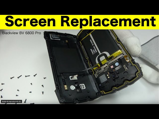 Blackview BV 6800 Pro Screen Replacement Complete guide Repair