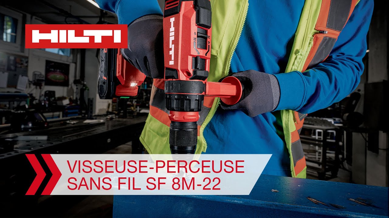 Avantages de la visseuse-perceuse sans fil Hilti Nuron SF 6(H)-22 