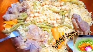 تحضير الرشتة بمرقة حمراء باللحم لذيذة وناجحة مرحبا (الجزئ الثاني)