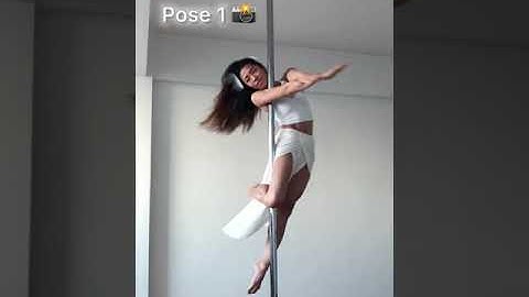 5 Ice Skater Poses - Pole Dance Tutorial #LetItPoleChallenge