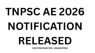 TNPSC CTSE AE 2026 NOTIFICATION RELEASED #tnpscae #cse#it#ece#eee #exam#onlineclasses#testseries