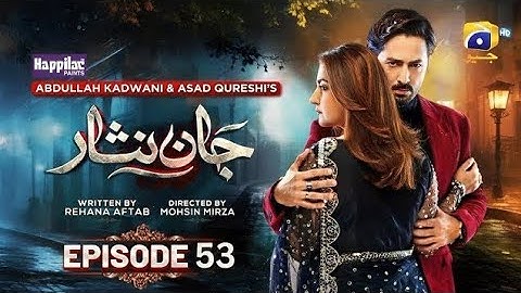 Jaan Nisar Ep 50 - [Eng Sub] - Digitally Presented by Happilac Paints - 6th Sep 2024 - Har Pal Geo