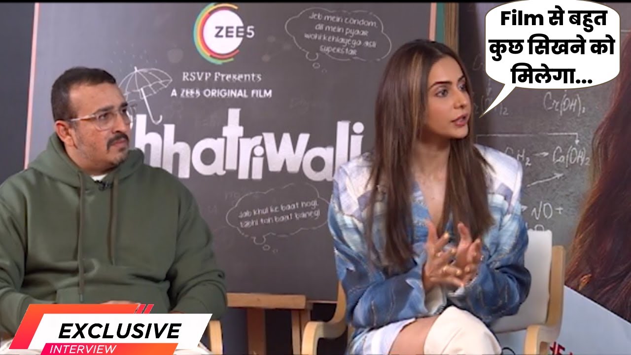 Exclusive Interview With Rakul Preet Singh & Tejas Vijay For ''Chhatriwali'' |