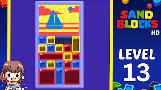 Sand Blocks Level 13 Solution Walkthrough