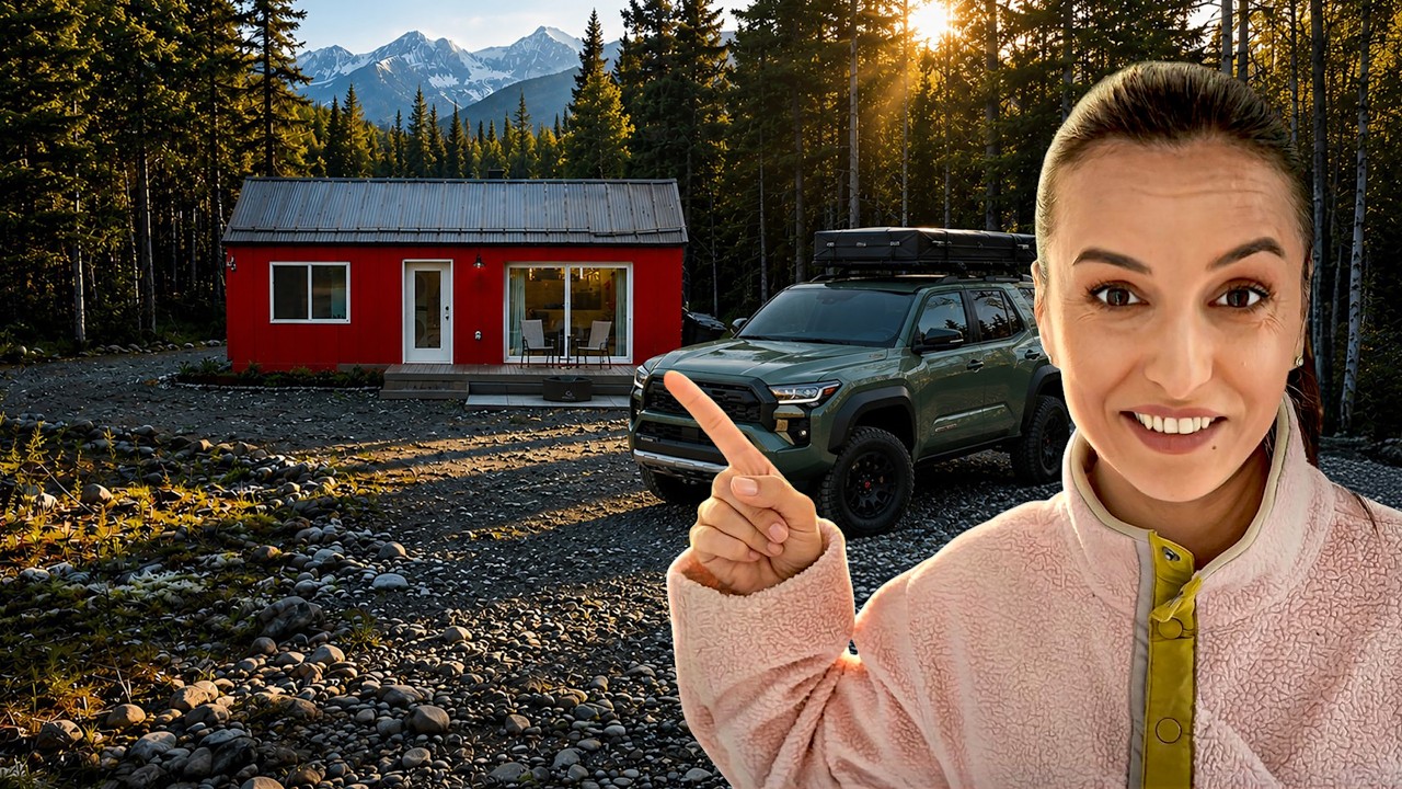 Ne-am închiriat o casă izolată în Alaska! Experimentăm sălbăticia adevărată – Video