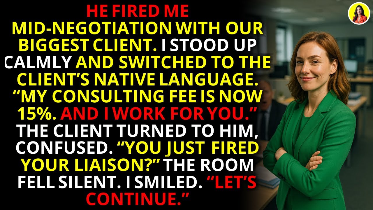 Он уволил меня посреди переговоров — я увёл его самого крупного клиента 💼 | #КорпоративнаяМесть