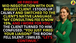 He Fired Me Mid-Negotiation – I Stole His Biggest Client 💼 | #CorporateRevenge