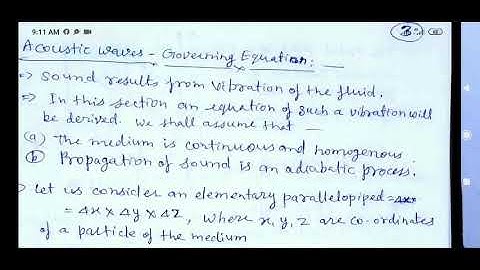 Lecture 12- introduction to sound fully knowledgeable video