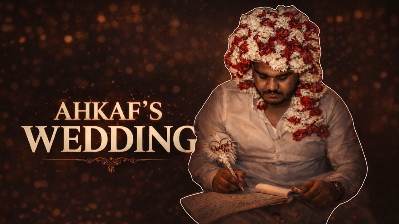 Ahkaf Wedding Vibes ✨ | From Dost to Dulha 🫂