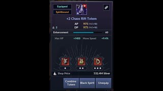 Chaos Rift Totem:  Everything to know so you can have it too on Black Desert Mobile