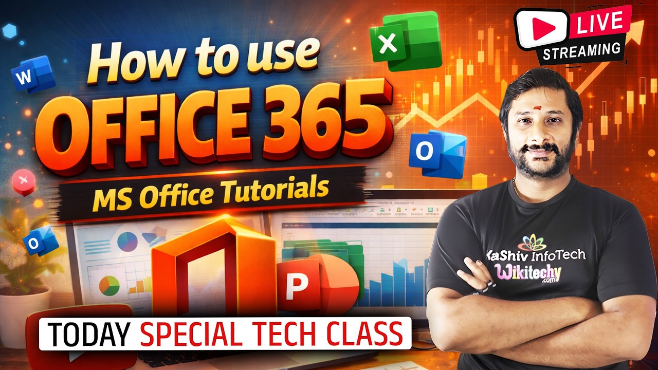 How to Use Office 365 (Beginner to Pro Guide 2026) | MS Office ...