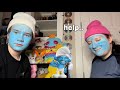 WE TURNED INTO SMURFS