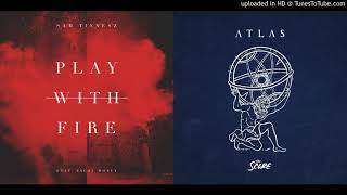 Play With Unstoppable Fire [Mashup] Sam Tinnesz, Yacht Money, The Score Resimi