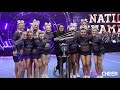 Cheer Express Miss Silver XS Senior 5 Makes History At NCA!